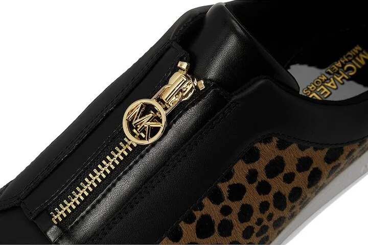 MICHAEL Michael Kors Keaton Zip Slip On Women's Shoes Husk : 6.5 M, Leather - Image 7