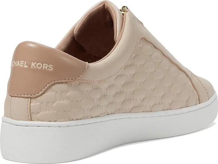 MICHAEL Michael Kors Keaton Zip Slip On Women's Shoes Soft Pink : 10 M, Leather - Image 4