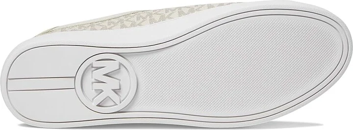 MICHAEL Michael Kors Keaton Zip Slip On Women's Shoes Vanilla : 5 M, Leather - Image 3