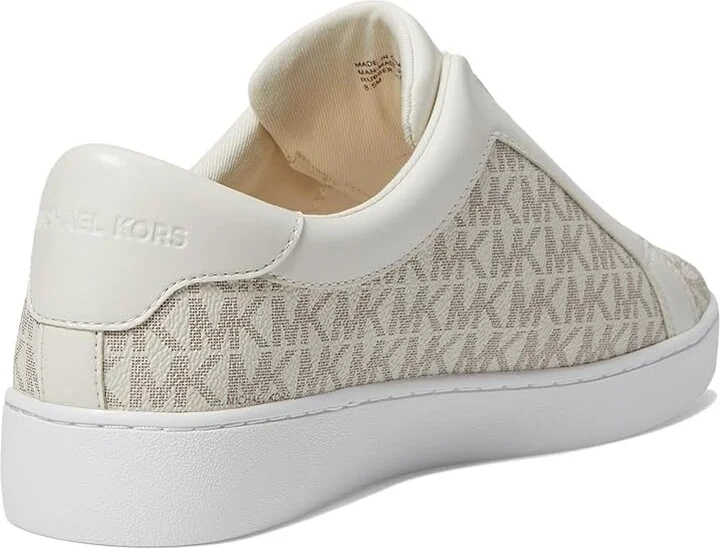 MICHAEL Michael Kors Keaton Zip Slip On Women's Shoes Vanilla : 5 M, Leather - Image 4