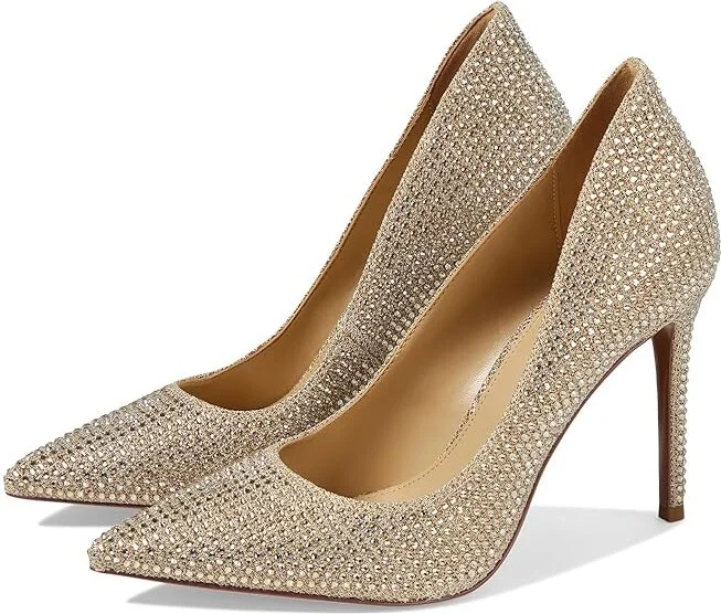 MICHAEL Michael Kors Keke Pump Women's Shoes Pale Gold : 5.5 M