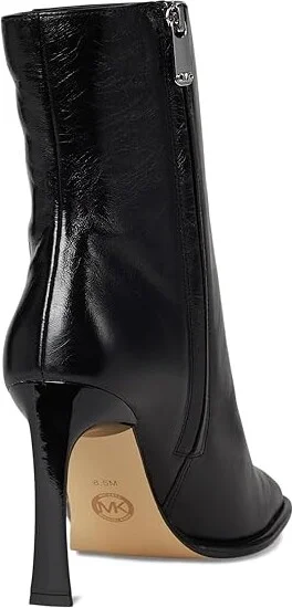 MICHAEL Michael Kors Kelsea Bootie Women's Boots Black : 7.5 M, Leather/Rubber - Image 4