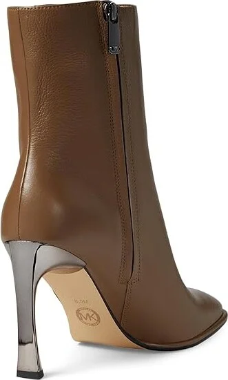 MICHAEL Michael Kors Kelsea Bootie Women's Boots Driftwood : 6.5 M, Leather - Image 4