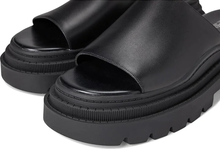 MICHAEL Michael Kors Kendra Slide Women's Sandals Black : 7.5 M, Leather - Image 7