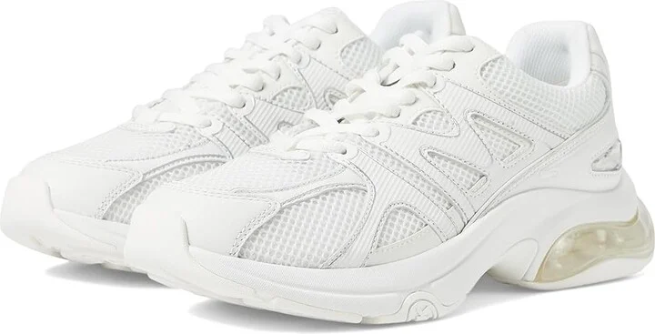 MICHAEL Michael Kors Kit Trainer Extreme Women's Shoes Optic White : 10 M, Leather