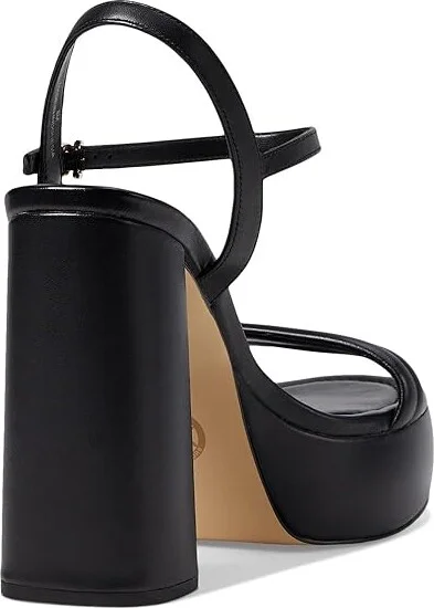 MICHAEL Michael Kors Laci Platform Sandal Women's Shoes Black : 10 M, Leather - Image 4