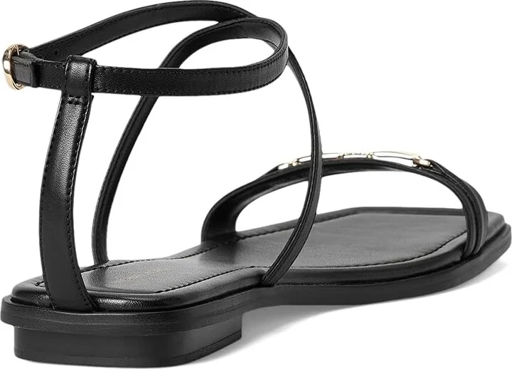 MICHAEL Michael Kors Lena Flat Sandal Women's Sandals Black : 9 M - Image 4