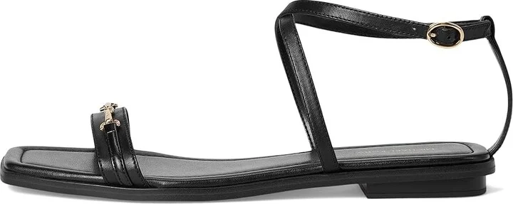 MICHAEL Michael Kors Lena Flat Sandal Women's Sandals Black : 9 M - Image 6