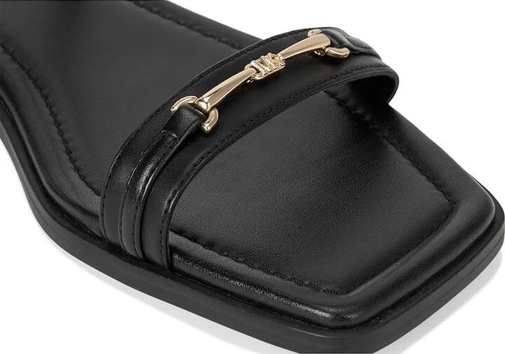MICHAEL Michael Kors Lena Flat Sandal Women's Sandals Black : 9 M - Image 7
