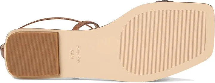MICHAEL Michael Kors Lena Flat Sandal Women's Sandals Brown/Luggage : 9.5 M - Image 3
