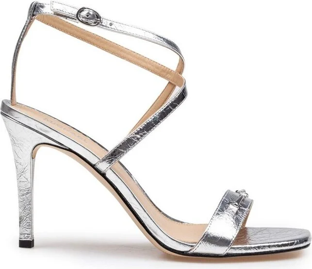 Michael Michael Kors Lena Metallic Effect Sandals