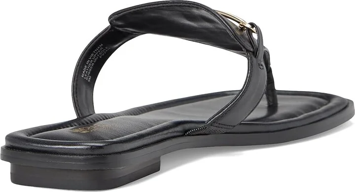 MICHAEL Michael Kors Lena Thong Women's Sandals Black : 9.5 M, Leather - Image 4