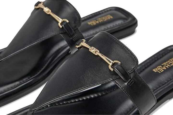 MICHAEL Michael Kors Lena Thong Women's Sandals Black : 9.5 M, Leather - Image 7