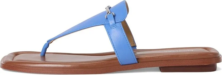 MICHAEL Michael Kors Lena Thong Women's Sandals South Pacific : 8 M, Leather - Image 6