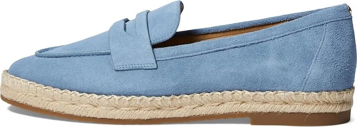 MICHAEL Michael Kors Lennon Espadrille Women's Shoes French Blue : 7 M, Leather - Image 6
