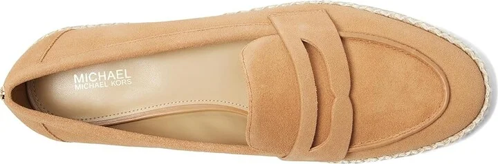 MICHAEL Michael Kors Lennon Espadrille Women's Shoes Pale Peanut : 6 M, Leather - Image 2