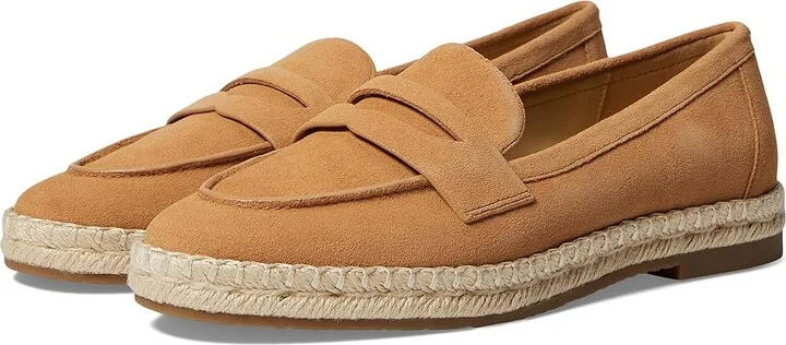 MICHAEL Michael Kors Lennon Espadrille Women's Shoes Pale Peanut : 6 M, Leather