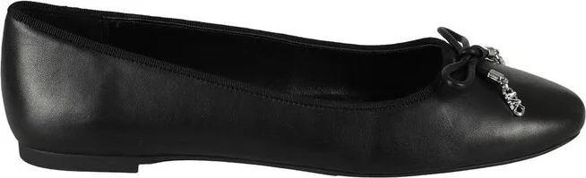 Michael Michael Kors Logo Charm Round Toe Flat Shoes
