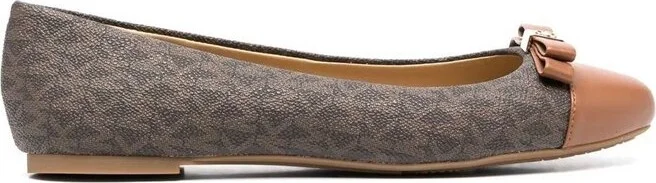 Michael Michael Kors Logo Monogram Flat Shoes