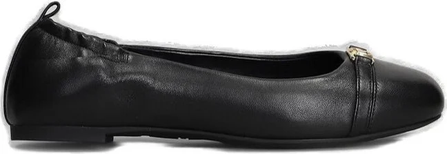 Michael Michael Kors Logo Patch Ballet Flats