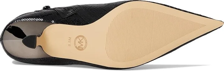 MICHAEL Michael Kors Luna Bootie Women's Boots Black 1 : 8 M, Leather/Rubber - Image 3
