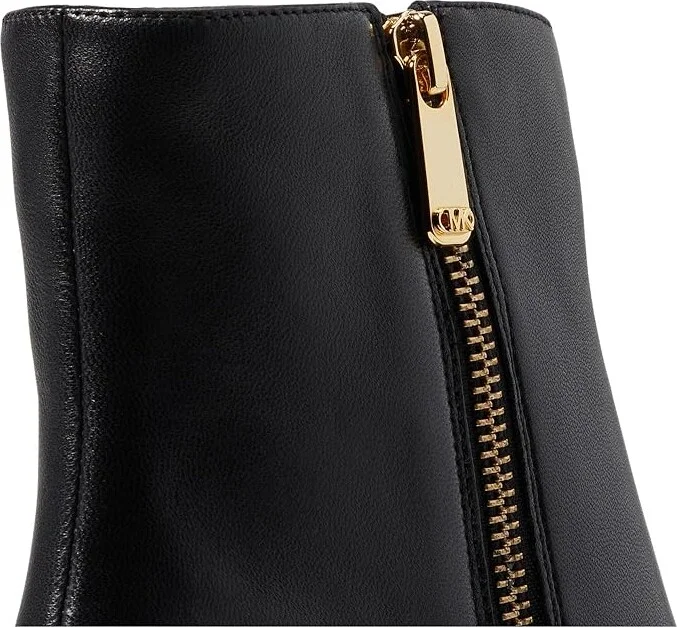 MICHAEL Michael Kors Luna Bootie Women's Boots Black : 6 M, Leather/Rubber - Image 5