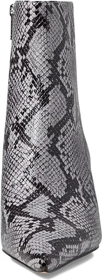 MICHAEL Michael Kors Luna Bootie Women's Boots Quarry Grey : 6 M, Leather/Rubber - Image 2