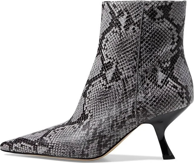 MICHAEL Michael Kors Luna Bootie Women's Boots Quarry Grey : 6 M, Leather/Rubber - Image 6