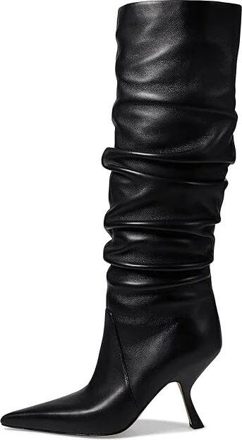 MICHAEL Michael Kors Luna Boots Women's Boots Black : 7.5 M, Leather - Image 5
