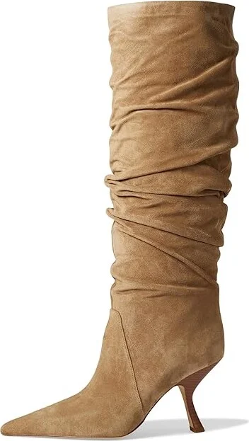 MICHAEL Michael Kors Luna Boots Women's Boots Camel : 6.5 M, Leather - Image 6