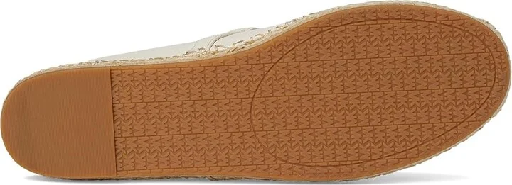 MICHAEL Michael Kors Lynn Ballet Espadrille Women's Shoes Light Cream : 9 M, Leather - Image 3