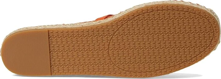 MICHAEL Michael Kors Lynn Ballet Espadrille Women's Shoes Orange Punch : 7 M, Leather - Image 3