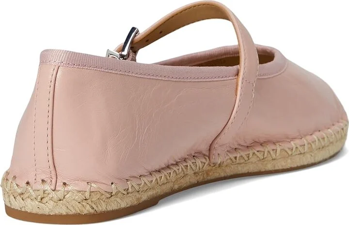 MICHAEL Michael Kors Lynn Ballet Espadrille Women's Shoes Smokey Rose : 7 M, Leather - Image 4