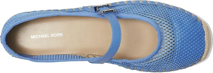 MICHAEL Michael Kors Lynn Ballet Espadrille Women's Shoes South Pacific : 6 M, Leather - Image 2