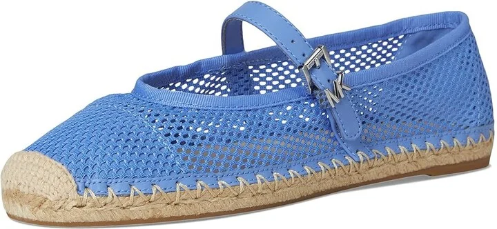 MICHAEL Michael Kors Lynn Ballet Espadrille Women's Shoes South Pacific : 6 M, Leather - Image 5