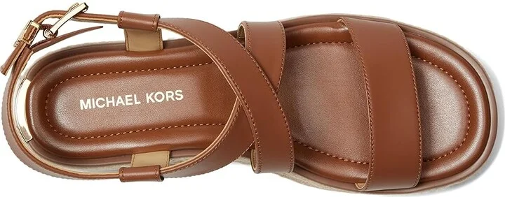 MICHAEL Michael Kors Lynn Espadrille Sandal Women's Sandals Luggage : 9.5 M, Synthetic - Image 2