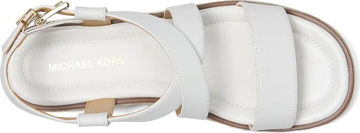 MICHAEL Michael Kors Lynn Espadrille Sandal Women's Sandals Optic White : 8 M, Synthetic - Image 2