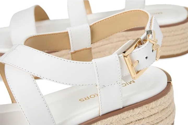 MICHAEL Michael Kors Lynn Espadrille Sandal Women's Sandals Optic White : 8 M, Synthetic - Image 7