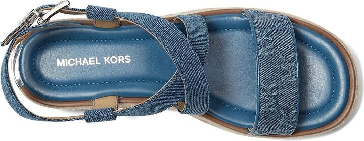 MICHAEL Michael Kors Lynn Espadrille Sandal Women's Sandals Union Wash : 11 M, Synthetic - Image 2
