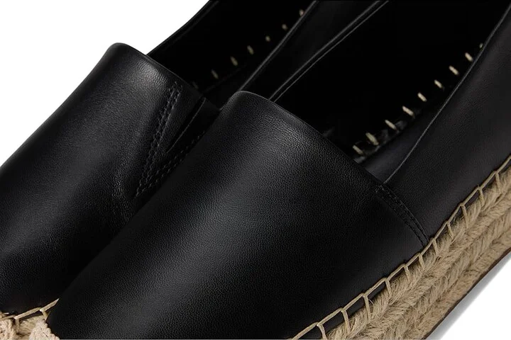 MICHAEL Michael Kors Lynn Espadrille Women's Shoes Black : 11 M, Leather - Image 7