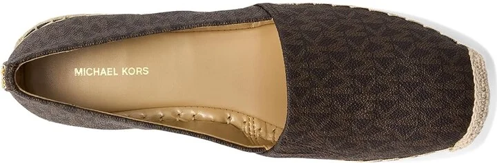 MICHAEL Michael Kors Lynn Espadrille Women's Shoes Brown : 7.5 M, Leather - Image 2