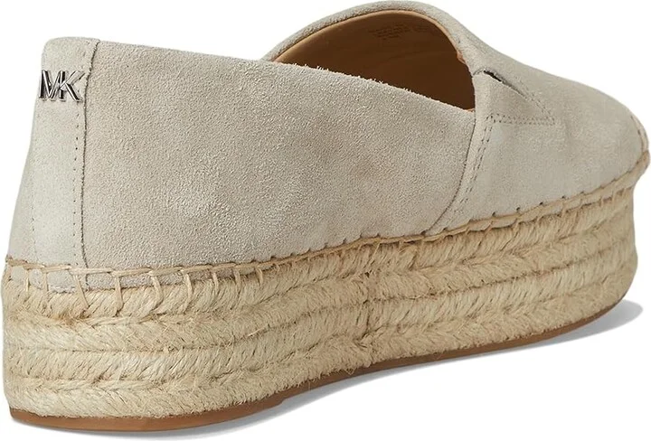 MICHAEL Michael Kors Lynn Espadrille Women's Shoes Light Sand : 9 M, Leather - Image 4
