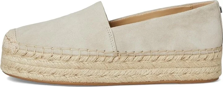MICHAEL Michael Kors Lynn Espadrille Women's Shoes Light Sand : 9 M, Leather - Image 6