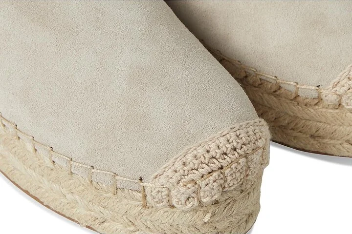 MICHAEL Michael Kors Lynn Espadrille Women's Shoes Light Sand : 9 M, Leather - Image 7