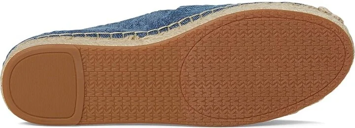 MICHAEL Michael Kors Lynn Espadrille Women's Shoes Union Wash : 6 M, Leather - Image 3