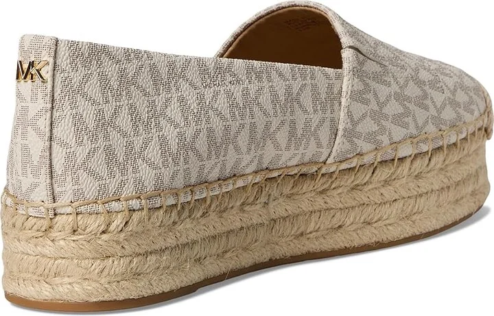 MICHAEL Michael Kors Lynn Espadrille Women's Shoes Vanilla : 8.5 M, Leather - Image 4