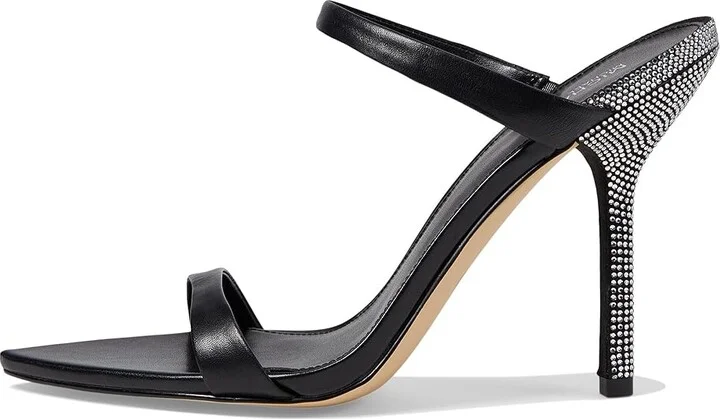 MICHAEL Michael Kors Lyssa Slide Women's Shoes Black : 5.5 M, Leather - Image 5
