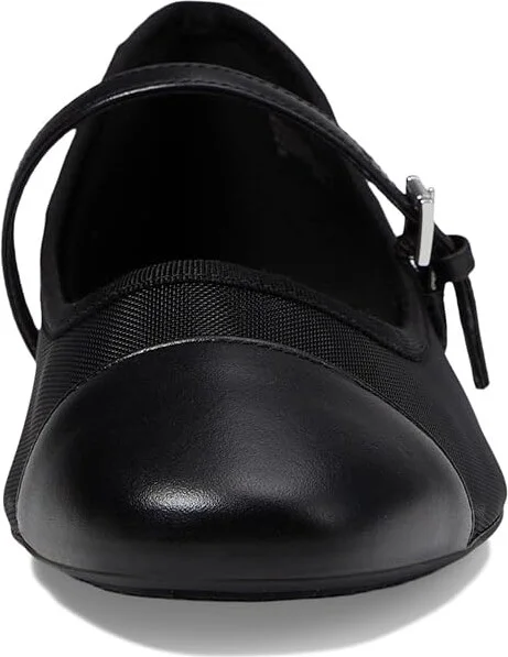 MICHAEL Michael Kors Mae Flex Ballet Women's Flat Shoes Black1 : 6 M, Leather - Image 2