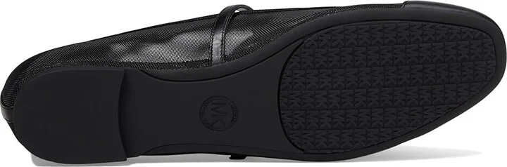 MICHAEL Michael Kors Mae Flex Ballet Women's Flat Shoes Black1 : 6 M, Leather - Image 3
