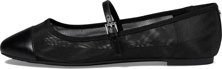 MICHAEL Michael Kors Mae Flex Ballet Women's Flat Shoes Black1 : 6 M, Leather - Image 5